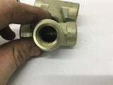 Parker Hydraulic / Pneumatic Fittings 1/2" NPT T Fittings Lot Of 4