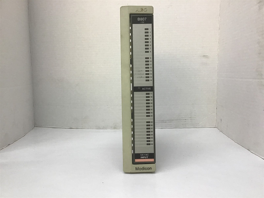 AEG Modicon AS-B807-132 Input Module 120 VAC