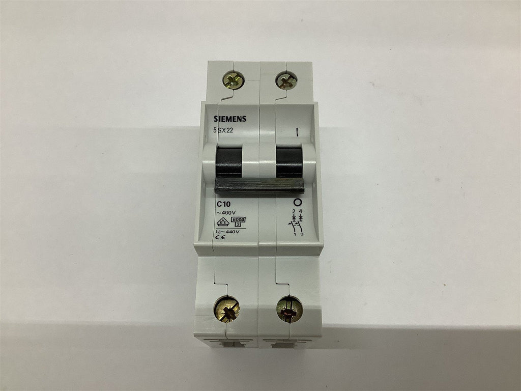 Siemens 5SX22 Circuit Breaker 2 P 480 V