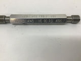 Work Plugs 7/16-28 UNEF-2B Thread Plug Gage GO .4143 NOGO .4190