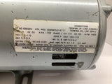 Gast MFG. Corp. 0323-1010-G582DX AC Motor 1/3 HP 110 V 1425 RPM 4 P 1 PH 50 Hz