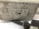 Appleton FS E W Outlet / Hubbell Twist Lock Plug