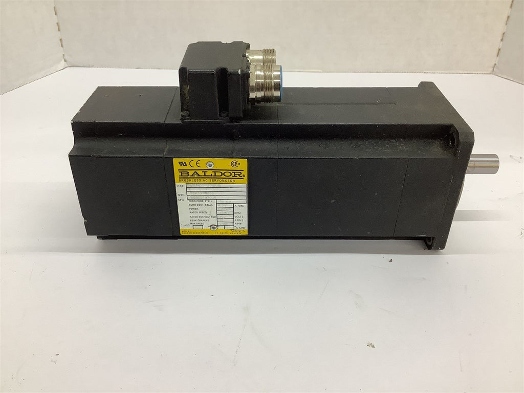 Baldor BSM80C-375BXX Brushless AC Servo Motor 1.07 kW 300 V 7000 RPM 2 P