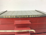 OHMITE Little Devils 5 Drawer Storage Cabinet Filled With Resistors