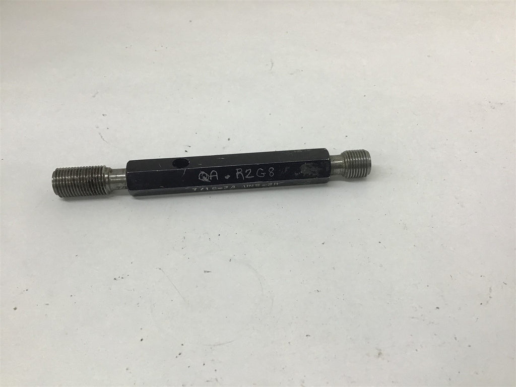 Gage Assembly Co 7/16-24 UNS-2A Threaded Plug Gage