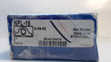 SEALMASTER GOLD BEARING NPL-16  - 1 " - HAS SET SCREW - P-104F - NEW