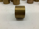 Brass Bushing L 1-1/4" OD 1-3/4" ID 1-1/2" Lot Of 15