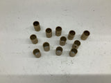 Brass Bushing L 1-1/4" ID 5/8" OD 3/4" Lot Of 12