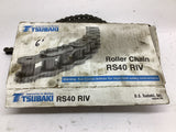 Tsubaki RS40 RIV Roller Chain 6'