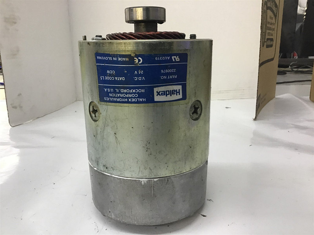 Haldex 2200976 24 VDC Motor CCW – BME Bearings and Surplus