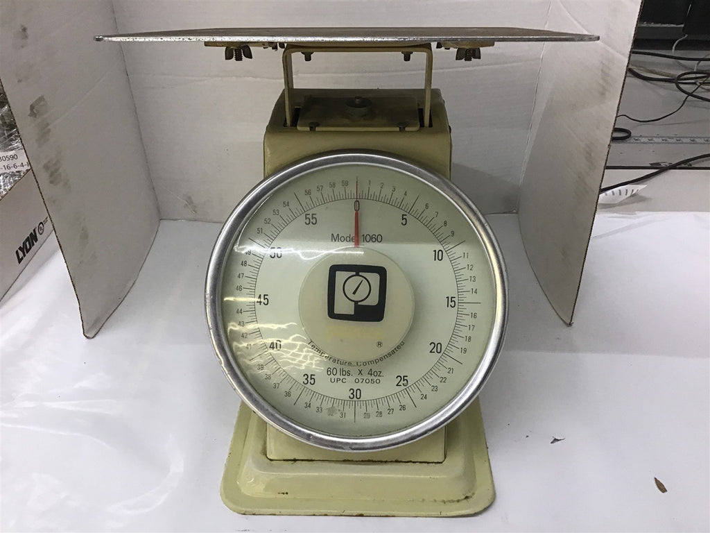 Pelouze Model 1060 Top Loading Scale 60 lbs