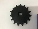 Sprocket 80B15 80 Chain Size 15 Teeth 1" Bore