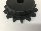 Sprocket 80B15 80 Chain Size 15 Teeth 1" Bore