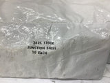 34 5 1700R Junction Shell Lot Of 2