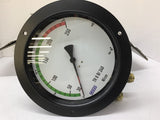 WIKAI 711.11 4" Air Pressure Gauge 60 Bar 30-250 N.cm2