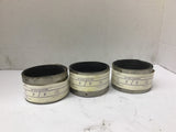 TBA Inc NHC-3 Cast Iron Coupling 3" Lot Of 3