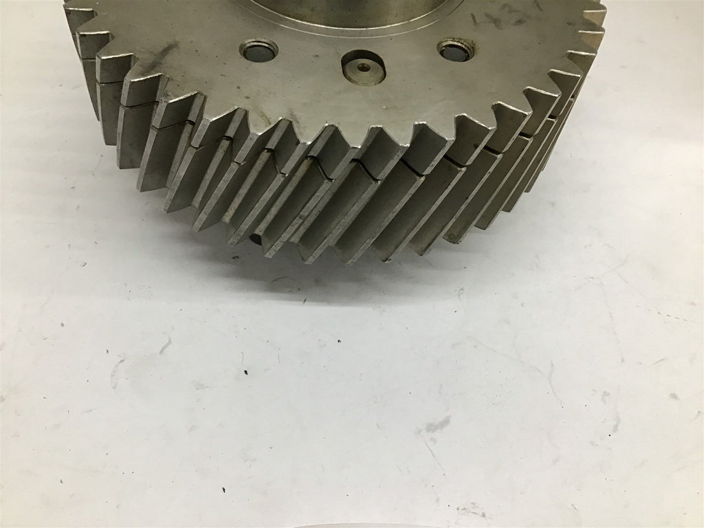 Sprocket 9mm Pitch x 43 Teeth x 63mm ID x 182mm OD x 10mm Bolt Hole