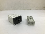 NTE Electronics Inc R28-11A10-120L Time Delay Relay W/ Allen Bradley 700-HN202