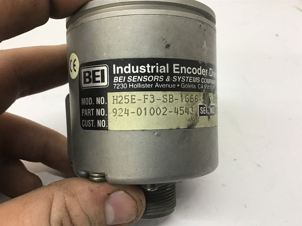 BEI H25E-F3-SB-1666-ABC-8830-LED-EM13 Industrial Encoder