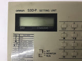 Omron S3D-P Setting Unit