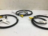 Banner 27491 Quick Disconnect Cable Lot Of 3