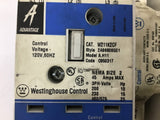 Westinghouse Control W211K2CF Advantage Reversing Contactor 120V 3 PH 45 Amps