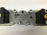 Parker H12VXBG0B9C Double Solenoid Valve 24 VDC 32. W 145 PSIG