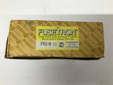 Bussmann FRS R 15 FuseTron RK5 Dual Element Fuses 600 V Lot of 1