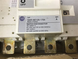 Allen-Bradley 194R-NE125-1754 Ser. A Switch Disconnector 4 Pole 125 a Non Fused