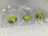 Square D 8501 LC 1 Relay Contact Cartridge Block Lot Of 3