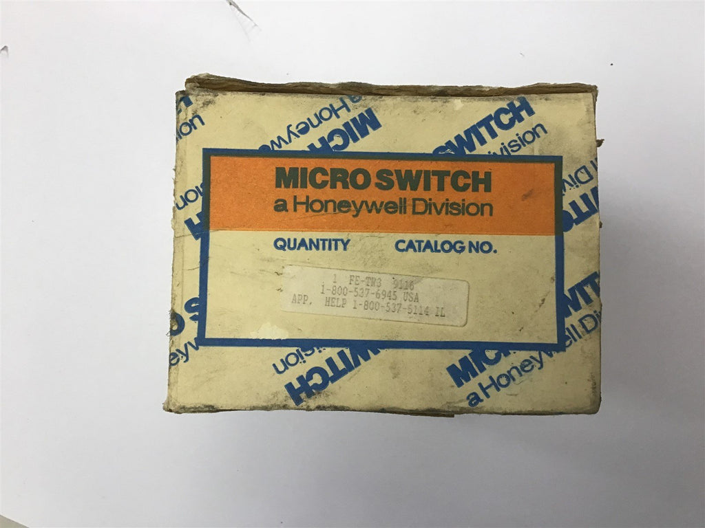 Microswitch FE-TR3 Logic Module 15 VAC 50/60 Hz 12 VDC