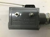 Micro Limit Switch W/ Woodhead Connectivity Cable 6' L