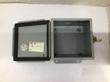 Hoffman A606CH Enclosure 4" Deep 6" W 6" L