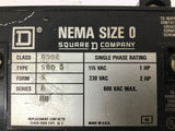 Square D 8502 NEMA Size 0 Starter