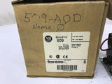 Allen-Bradley 509-AOD Ser. B Starter NEMA Size 0 460/575 V 5 HP 3PH 3-5 Pole