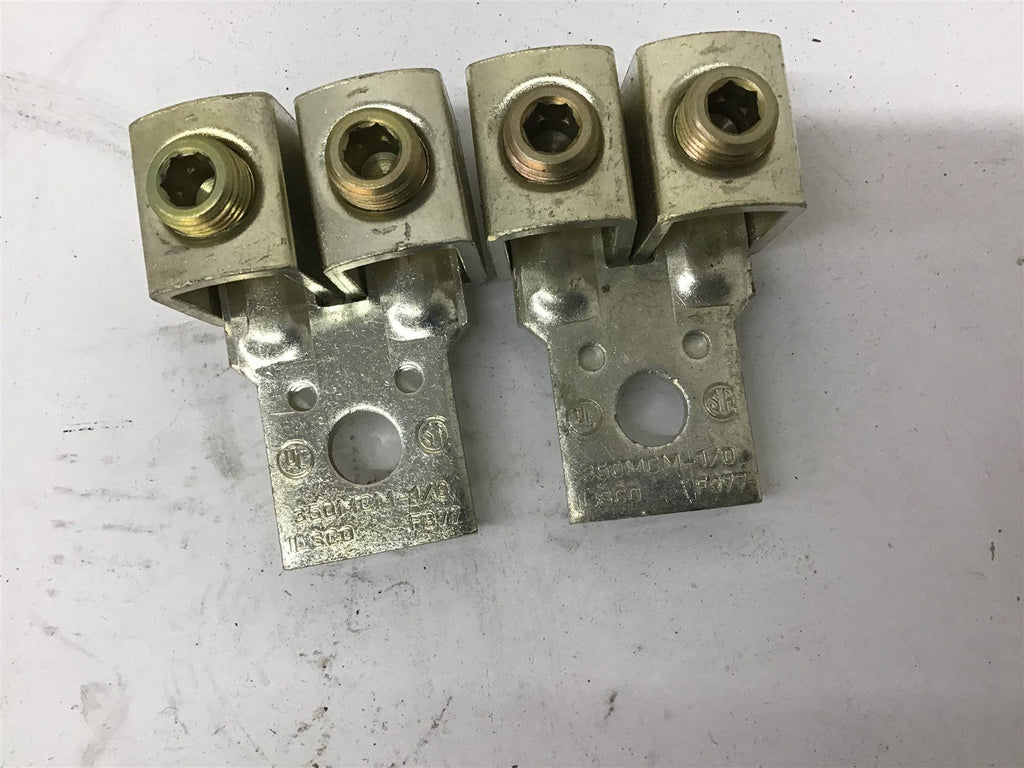 Ilsco I/O-350MCM Terminal Block Lot Of 2