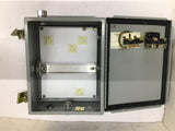 Hoffman A-1008CH Enclosure 10 1/2" L 8 1/2" W 4 1/2" T