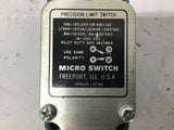 Micro Switch 2LS1 Precision Limit Switch 10 A 120/240/480 VAC 11/16" Hole