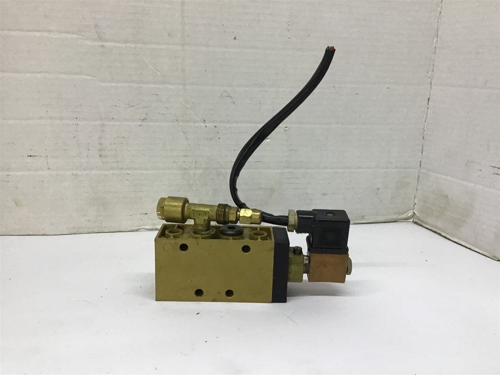 Sperry Vickers 341 L11 Solenoid Valve / Coil W/ Attachment