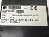 Gefran 1000-R0-2R-0-1-N21 100..240 VAc 50/60 HZ 6 VA Temperature Controller