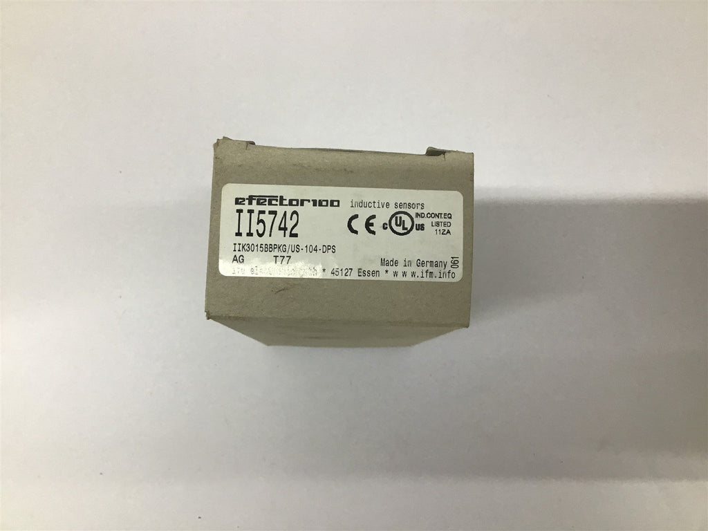 IFM Efector100 II5742 Inductive Sensor 10-36 VDC 250 mA