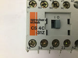 Sprecher and Schuh CS 4C Control Relay 600 VAC 5 A 1 PH 3 PH