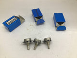 Clarostat RV4NAYSD Potentiometer Lot Of 3