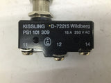 Kissling PS1 101 309 MicroSwitch 15 A 250 VAC