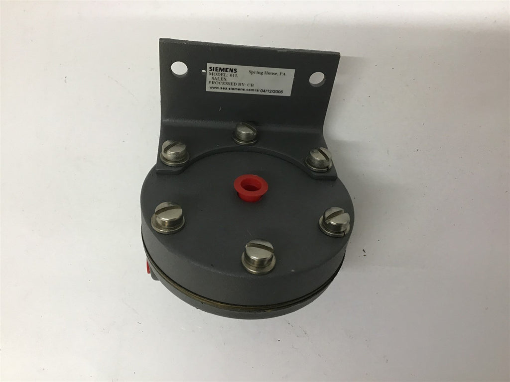 Siemens 61L Pneumatic Booster Relay