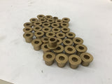 Brass Bushings 5/16" ID Lot Of 36