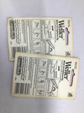 Weller 7135 Soldering Gun Tips for Gun 8200 Lot Of 2