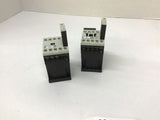 Siemens 3RH1131-1H840 Contactor 10 A 600 V Lot Of 2