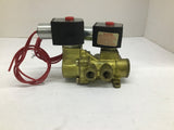 ASCO Red Hat II EF8344G44 Solenoid Valve Set W/ Valve