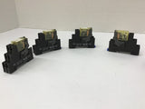 IDEC RJ2S-CL Relay W/SJ2S-07L Lot Of 5